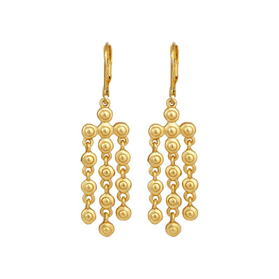 Barba long ørering - Guld