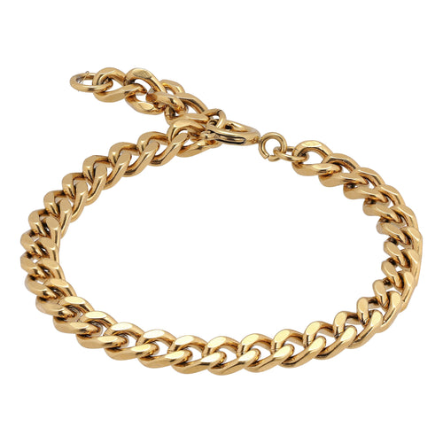 Punk chain bracelet slim